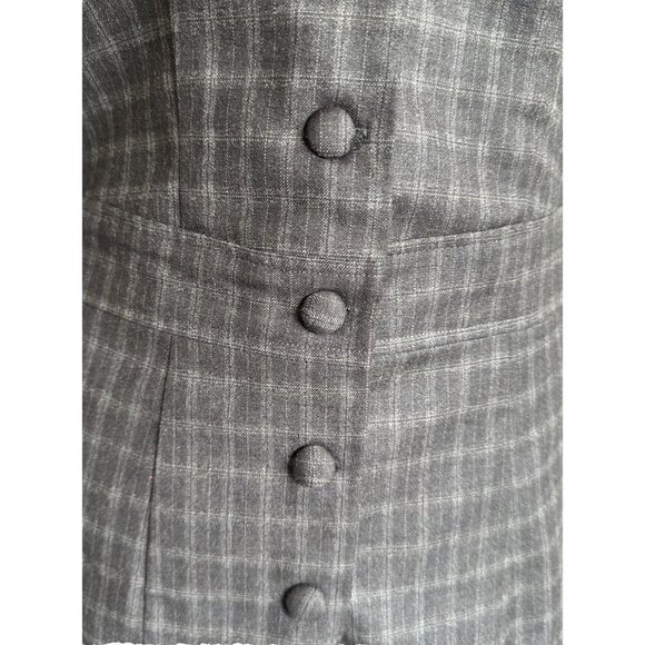 Tatum & Olivia Dress, dress fitted Small, 3/4 sleeve button front, 100% cotton - Picture 7 of 11